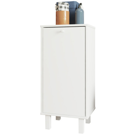 Caisson de Rangement Blanc 1 Porte H 77 cm