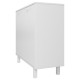 Buffet Armoirette 2 Portes 4 Niches Blanc L 90 cm