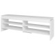 Meuble TV 65 Pouces Blanc 5 Niches 153 cm