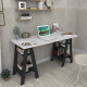 Bureau 2 Tréteaux Châtaignier et Noir