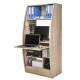 Armoire Informatique Galbée Largeur 80 cm wengé