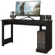 Bureau Gamer Noire Rouge 136 cm