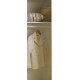 Grande armoire 4 portes 4 tiroirs style anglais blanc 40204