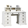 Bureau Blanc de Style Anglais "Bureau du Notaire"