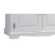 Vaisselier Blanc 5 Portes 5 Tiroirs 11 Niches Style Anglais L 146.6 H 186 P 42.5 cm