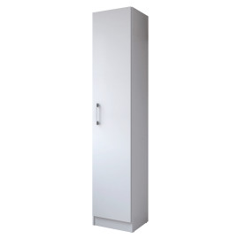 Armoire de Buanderie et Cellier Blanche 5 Niches L 35 H 170 P 31,8 cm