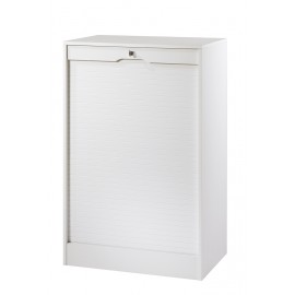 Classeur à Rideau 8 Tablettes Multi Coloris L 70 cm H 108 cm P 44 cm