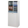 Classeur à Rideau Largeur 70 cm Hauteur 172 cm 20 niches 2 Kits DS