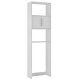 Armoire WC 2 Portes Blanches 182 cm 4 Niches