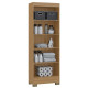 Armoire Multifonctions Chêne 2 portes 5 Niches L 63 H 180 P 35 cm