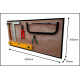 Support Mural pour Outils Perforé Noir L 90 H 45 cm