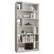 Etagère Design en S 10 Niches Blanche L 78.5 H 184 P 31 cm