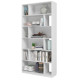 Etagère Design en S 10 Niches Blanche L 78.5 H 184 P 31 cm