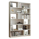 Etagère Design Asymétrique 12 Niches Blanche L 120 H 186.4 P 29.4 cm