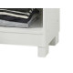 Armoire Dressing 6 Portes 2 Tiroirs 9 Niches Blanche L 135.4 H 178 P 36.5 cm
