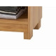 Armoire Dressing 6 Portes 2 Tiroirs 9 Niches Chêne et Blanc L 135.4 H 178 P 36.5 cm