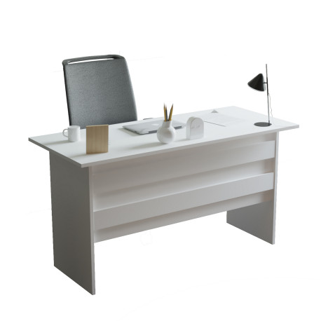 Table à Manger 6 Couverts Maxi Chêne et Gris Anthracite L 120 H 73.8 P 80 cm