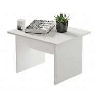 Table Basse - Chevet Blanc L 60 H 59.1 P 50 cm