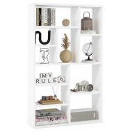 Etagère 11 Niches Séparateur de Pièce Design Blanche L 90 H 123.6 P 22 cm