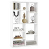Etagère 11 Niches Séparateur de Pièce Design Blanche L 90 H 123.6 P 22 cm