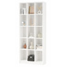 Etagère Multifonctions 15 Niches Blanche L 75.8 H 180 P 25.4 cm