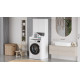 Meuble Lave-Linge 2 Portes 3 Niches Blanc L 64.8 H 181 P 61.8 cm
