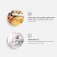 Tableau  Boule en tourbillon