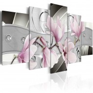 Tableau  Magnolias en acier