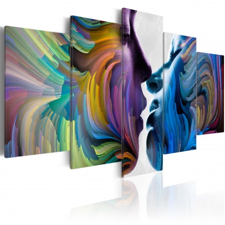 Tableau  Baiser des couleurs