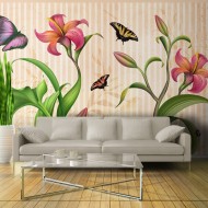 Papier peint  Vintage  spring