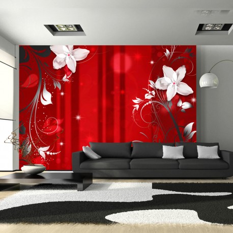 Papier peint  Flowering scarlet