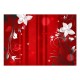 Papier peint  Flowering scarlet
