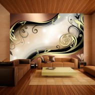 Papier peint  Golden glow