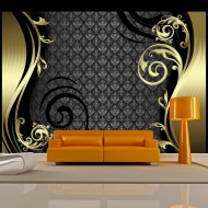 Papier peint  Golden curtain