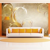 Papier peint  Gold leaf