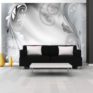 Papier peint  Silver ornament
