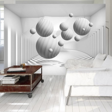 Papier peint  Balls in White