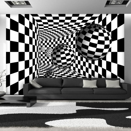 Papier peint  Black & White Corridor