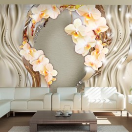 Papier peint - Wreath of orchids