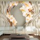 Papier peint  Wreath of orchids