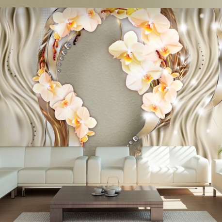 Papier peint  Wreath of orchids