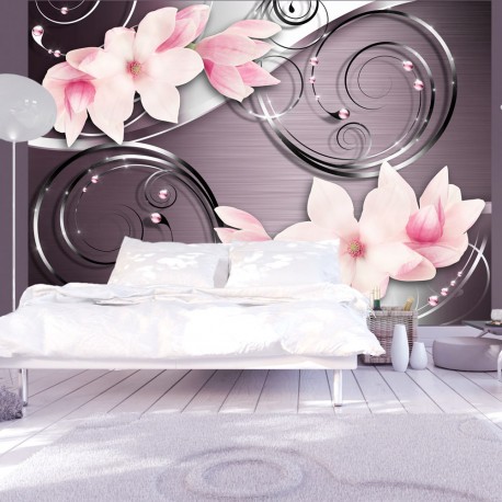 Papier peint  Imagination rose