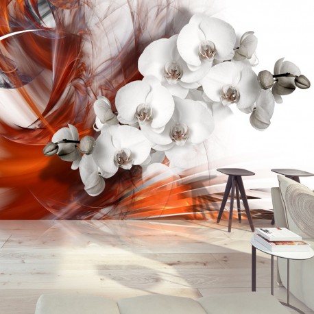 Papier peint  Orchid on fire II