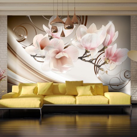 Papier peint  Waves of Magnolia