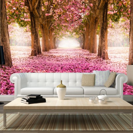Papier peint  Pink grove