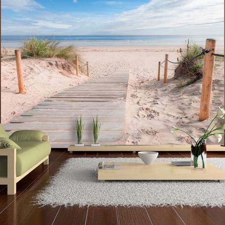 Papier peint  Sur la plage